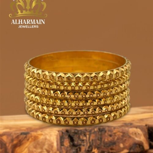 Gold Bangle Design 002