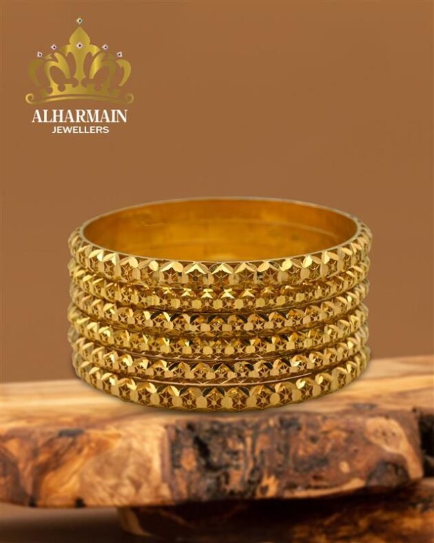 Gold Bangle Design 002