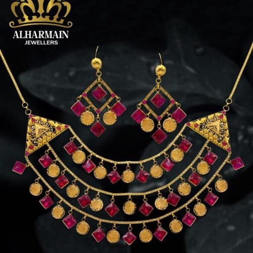 Gold Necklace Design 002
