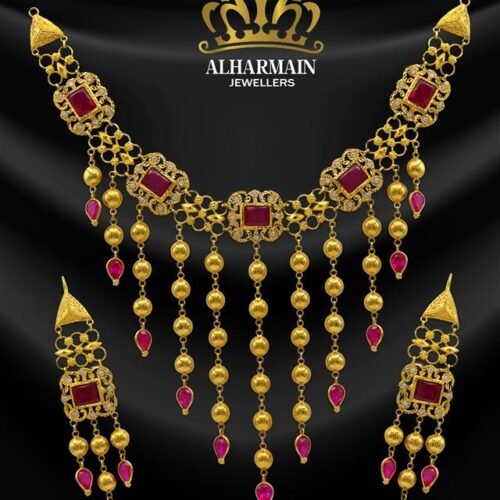 Gold Necklace Design 005